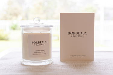 LOTUS FLOWER - Lotus, Vanilla & Patchouli Classic Candle